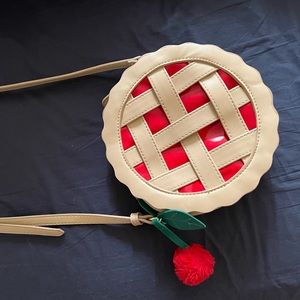 Cherry pie crossbody purse